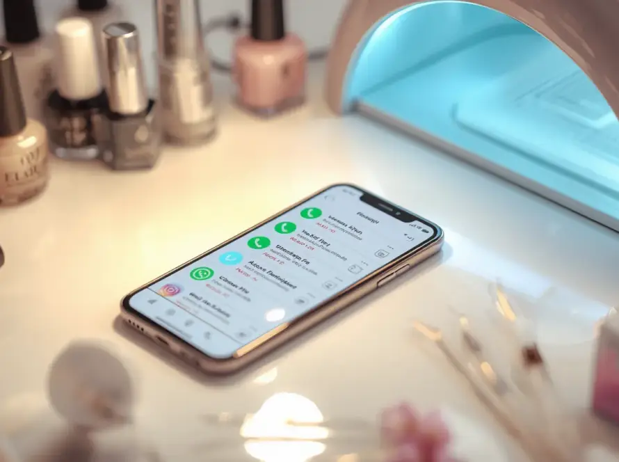 Guía para salones de uñas: cómo atender mejor a cada clienta (sin estar pegada al móvil)